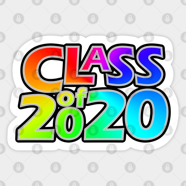 Grad Class of 2020 Sticker by gkillerb